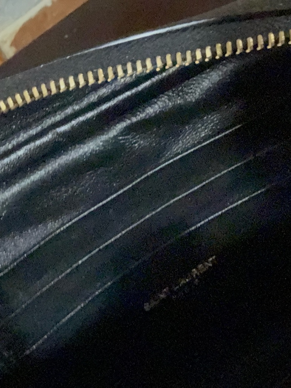 Saint Laurent Black Quilted Camera Crossbody with Gold YSL Logo - Picture 11 of 11